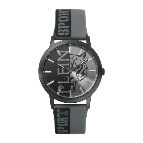 Plein Sport Herren Uhr Analog Quarz LEGEND PSLBA0323 Silikon