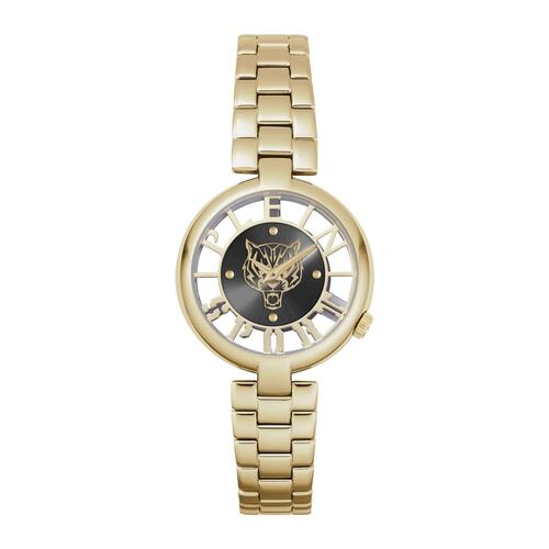 Plein Sport Damen Uhr Analog Quarz TIGER LUXE PSMBA0223 Edelstahl