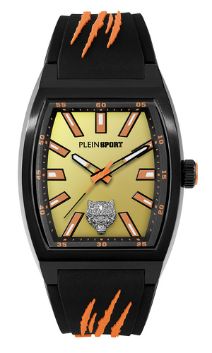 Plein Sport Herren Uhr Analog Quarz PLEIN SPORT GAZE PSRBA0123 Silikon