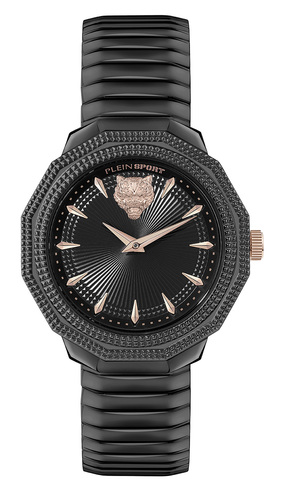 Plein Sport Damen Uhr Analog Quarz PLEIN SPORT DYNASTY PSOBA0823 Edelstahl