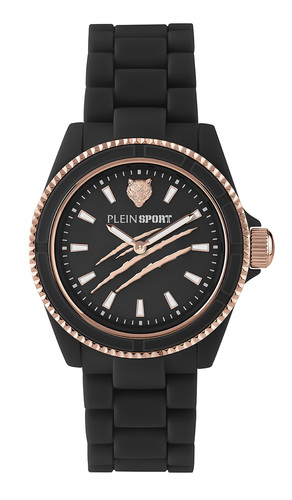 Plein Sport Damen Uhr Analog Quarz THE SCRATCH PSHBA1623 Kunststoff