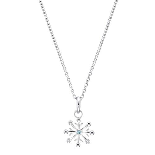 Prinzessin Lillifee Kinder Halskette Silber Zirkonia Flocke M�dchen 2036941