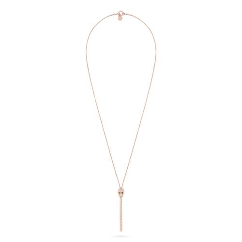Philipp Plein Damen Kette Halskette Edelstahl IP Rose SLIDING $KULL PJ3EA06NU