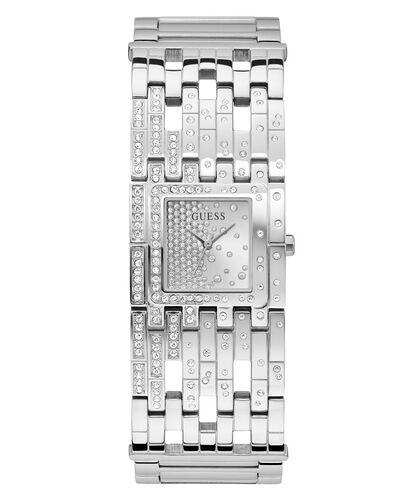 Guess Damen Uhr Armbanduhr WATERFALL GW0441L1 Edelstahl silber 