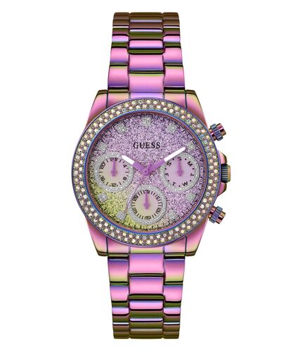Guess Damen Uhr Armbanduhr Multifunktion SOL GW0483L5 Edelstahl 