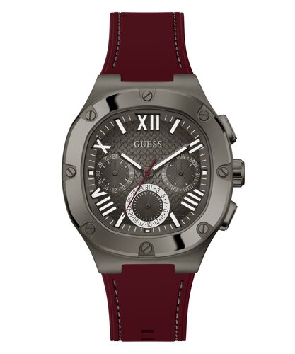 Guess Herren Uhr Armbanduhr Multifuktion HEADLINE GW0571G4 Silikon