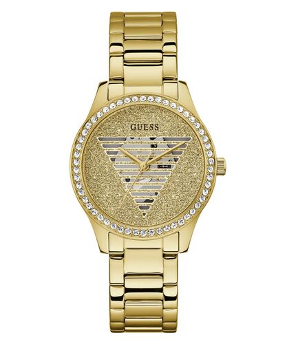 Guess Damen Uhr Armbanduhr LADY IDOL GW0605L2 Edelstahl gold