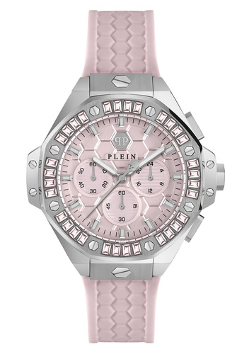 Philipp Plein Unisex Uhr Analog Quarz PLEIN CHRONO ROYAL 42 MM PWPSA0524 Silikon