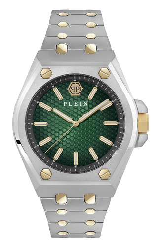 Philipp Plein Herren Uhr Analog Quarz PLEIN EXTREME GENT PWPMA0224 Edelstahl