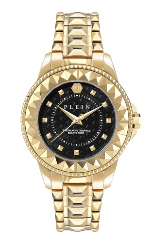 Philipp Plein Damen Uhr Analog Quarz PLEIN LADY ROCK PWPQA0424 Edelstahl