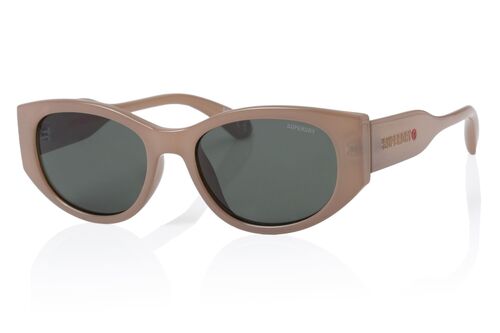 Superdry Damen Sonnenbrille SDS 5007 151 Gloss Nude / Solid Nude 
