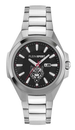 Plein Sport Herren Uhr Analog Quarz TIGERMASTER PS7BA0724 Edelstahl