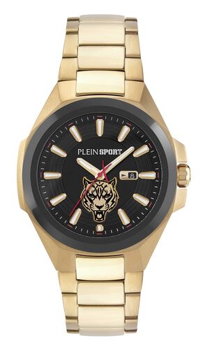Plein Sport Herren Uhr Analog Quarz TIGERMASTER PS7BA0824 Edelstahl
