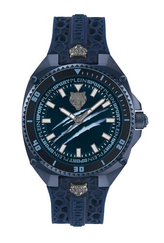 Plein Sport Herren Uhr Analog Quarz THUNDER FORCE PS8BA0624 Silikon