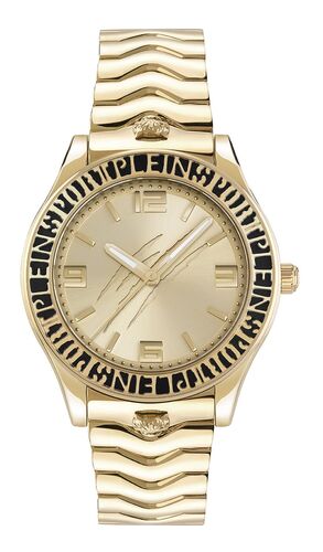 Plein Sport Damen Uhr Analog Quarz ECLIPSE PSJEA0524 Edelstahl