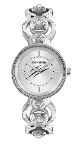 Plein Sport Damen Uhr Analog Quarz SUPERNOVA PSLEA0424 Edelstahl