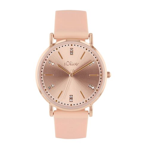 s.Oliver Damen Uhr Armbanduhr Silikon 2038367