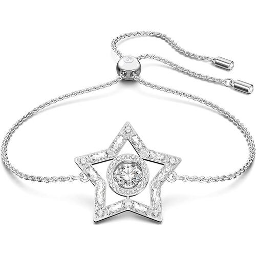 Swarovski Damen Armband Edelstahl silber Kristalle Stella Stern 5617881
