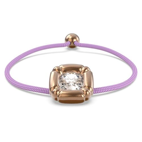 Swarovski Damen Armband Violett Textil Dulcis Kristall 5617983