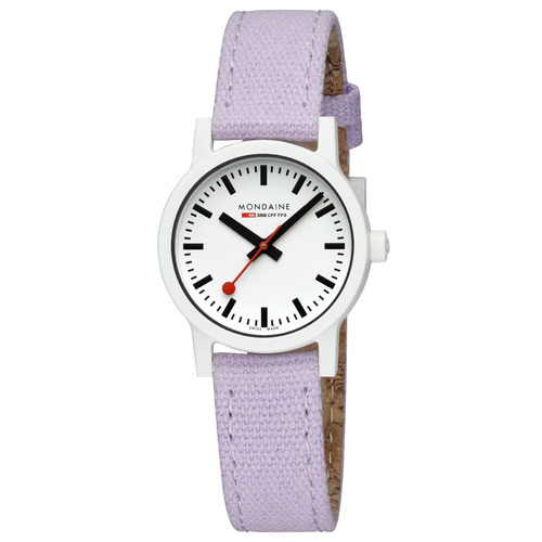 Mondaine Damen Uhr Armbanduhr 32 mm MS1.32110.LQ1 Essence Textil
