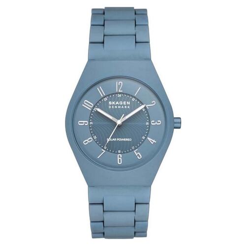 Skagen Herren Uhr Armbanduhr Solar Grenen Kunststoff SKW6812