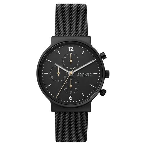 Skagen Herren Uhr Armbanduhr Chronograph Edelstahl SKW6762