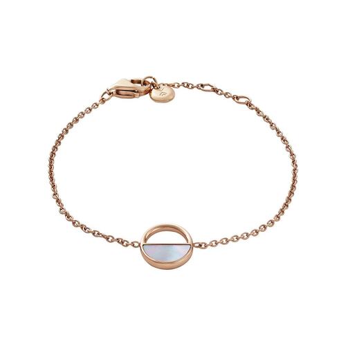 Skagen Damen Armband Armkette Edelstahl Ros�gold Elin SKJ0999791