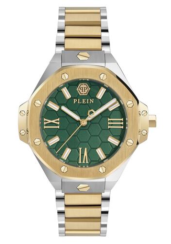 Philipp Plein Damen Uhr Analog Quarz PLEIN LADY ROYAL PWBDA0724 Edelstahl