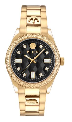 Philipp Plein Damen Uhr Analog Quarz QUEEN PWCDA0624 Edelstahl