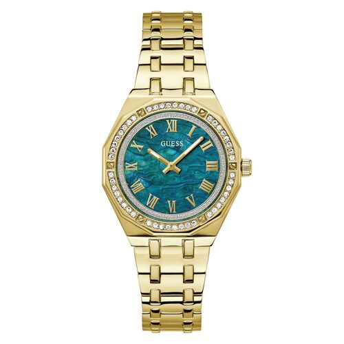 Guess Damen Uhr Armbanduhr DESIRE GW0770L2 Edelstahl