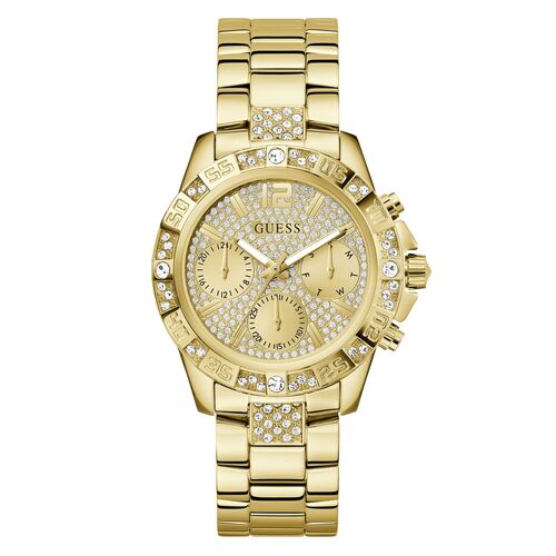 Guess Damen Uhr Armbanduhr MAJESTY GW0771L2 Edelstahl