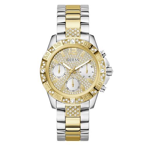 Guess Damen Uhr Armbanduhr MAJESTY GW0771L3 Edelstahl