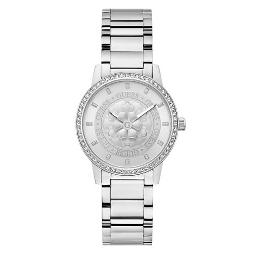 Guess Damen Uhr Armbanduhr PETAL GW0747L1 Edelstahl