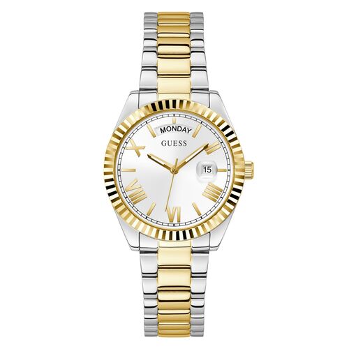 Guess Damen Uhr Armbanduhr LUNA GW0308L6 Edelstahl