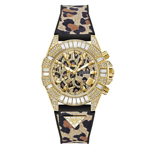 Guess Damen Uhr Armbanduhr ICONIC 40TH GW0814L3 Silikon