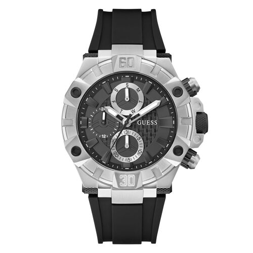 Guess Herren Uhr Armbanduhr IGNITE GW0802G1 Silikon