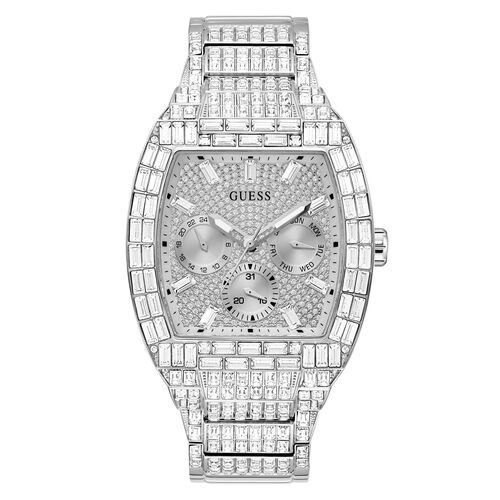 Guess Herren Uhr Armbanduhr PHOENIX GW0816G1 Edelstahl