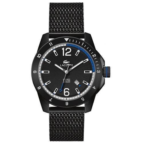 Lacoste Herren Uhr Armbanduhr Durban Edelstahl 2010735