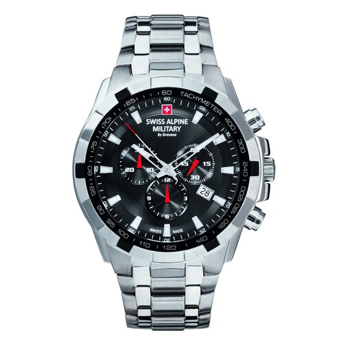 Swiss Alpine Military Herren Uhr Chrono 7043.9137