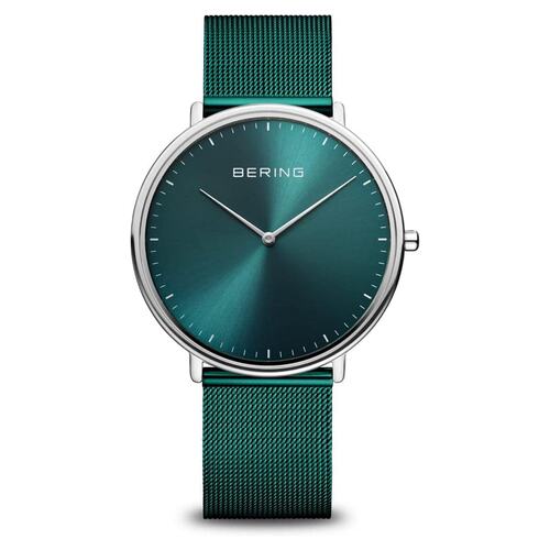 Bering Herren Uhr Armbanduhr Ultra Slim - 15739-808 Meshband