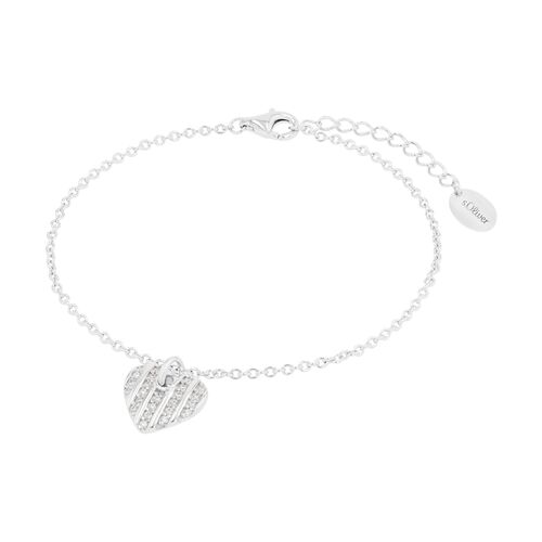 s.Oliver Jewel Damen Armband Armkette Silber Zirkonia 2038766