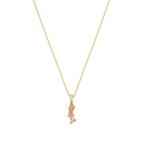 Prinzessin Lillifee Kinder Halskette Silber gelbvergoldet Emaille M�dchen 2038747