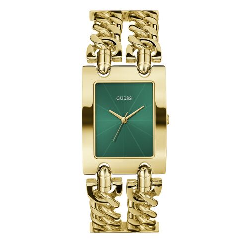 Guess Damen Uhr Armbanduhr GT MOD HEAVY METAL GW0740L2 gold