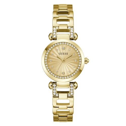 Guess Damen Uhr Armbanduhr GB GINGER GW0869L4 Edelstahl gold
