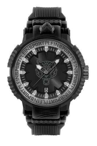 Plein Sport Unisex Uhr Analog Quarz TIGER POWER IP Gun PSEDA0324 PU