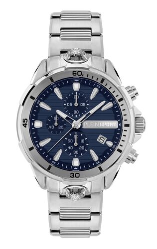 Plein Sport Herren Uhr Analog Quarz IMPACT PSBEA0524 Edelstahl