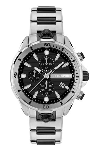 Plein Sport Herren Uhr Analog Quarz IMPACT PSBEA0624 Edelstahl