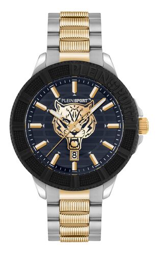 Plein Sport Herren Uhr Analog Quarz CITY RUSH PSAEA0824 Edelstahl