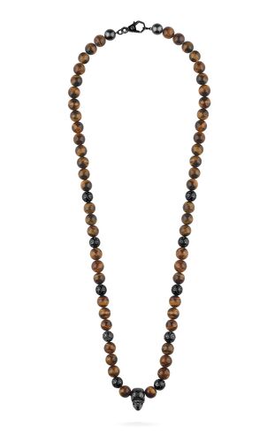 Philipp Plein Herren Kette Halskette Edelstahl IP GUN PLEIN ELITE 75cm PJNEA08NU