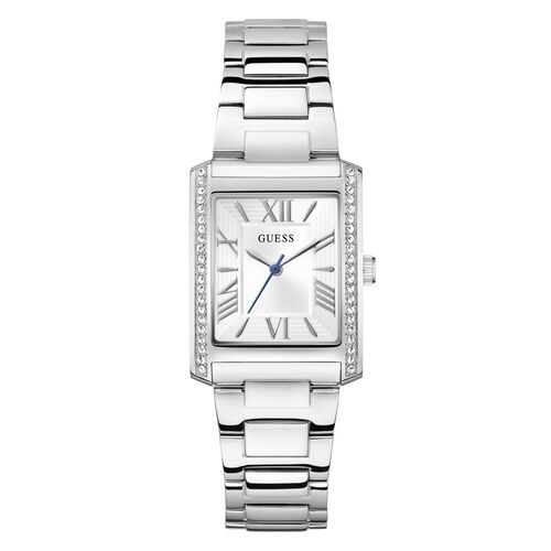Guess Damen Uhr Armbanduhr Bonnie GW0874L1 Edelstahl silber